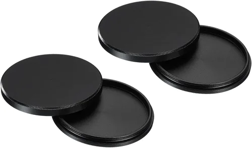 Vista 7 de PATIKIL Tapa de lente de 1.594 in, 2 unidades de tapa de lente de cámara, cubierta universal frontal de metal para filtro de lente de metal