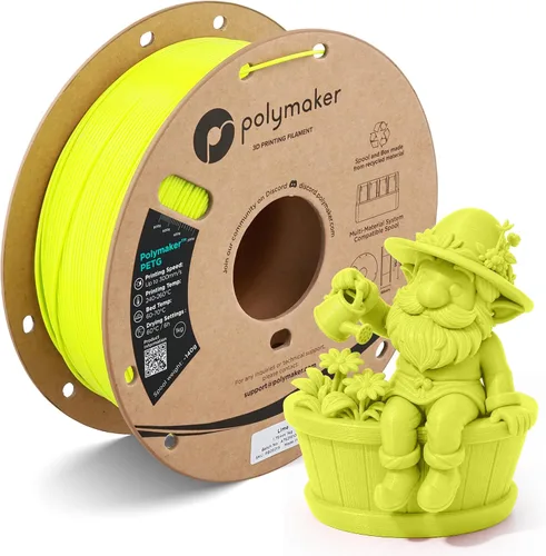 Vista 27 de Polymaker Filamento PETG de 0.07 in, 2.2 lbs, marrón militar Marrón (Army Brown)