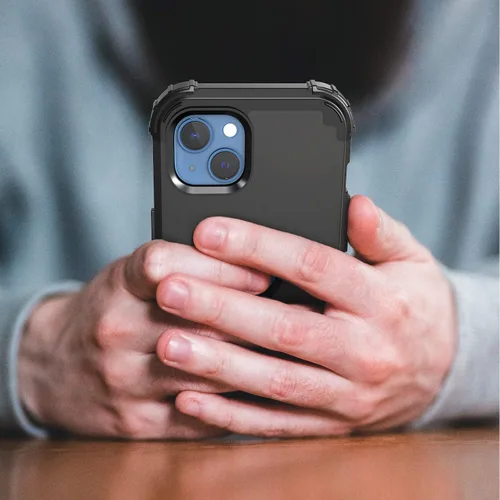 Vista 4 de IDweel Funda para iPhone 13 con Protector de Pantalla, para Funda iPhone 14, Híbrida Resistente a Golpes de Servicio Pesado Protección Cubierta Dura