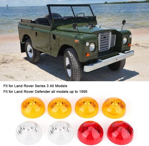 Vista 2 de Kit de lente de luz indicadora para 3 Series Defender Side Tail Lamp Reemplazo Compatible con varios modelos de años