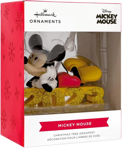 Vista 3 de Hallmark Disney Mickey Mouse 2023 - Adorno navideño