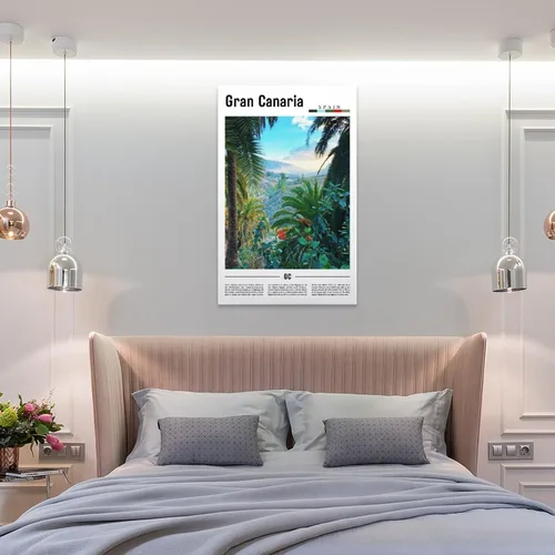 Vista 8 de Gran Canaria Travel Print,Gran Canaria Poster Print,Gran Canaria Travel Gift,SPAIN Print Poster for Room Aesthetics Canvas Wall Art Poster And Print