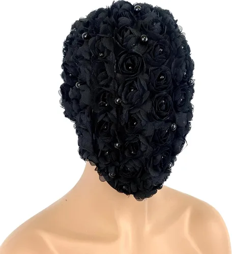Vista 2 de Máscara de calavera con diamantes de imitación Steampunk para disfraz de fiesta de disfraces