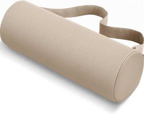 Vista 8 de CushZone Almohada de soporte lumbar para rodillo, cojín trasero de espuma Negro
