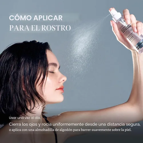 Vista 5 de VT COSMETICS 7% Ácido Glicólico Reedle Shot Bruma de Cabeza a Pie con Niacinamida, Spray Exfoliante para Piel Grumosa y de Fresa, Manchas Oscuras