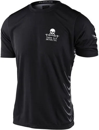 Vista 23 de Troy Lee Designs Flowline Short Sleeve Jersey Negro