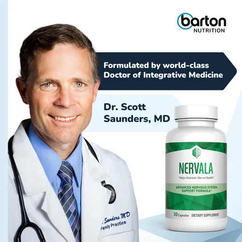 Vista 8 de Nervala - Ácido alfa lipoico 600 mg - Suplemento antioxidante ALA para nervios, energía y circulación - Extra fuerte con benfotiamina - Fabricado