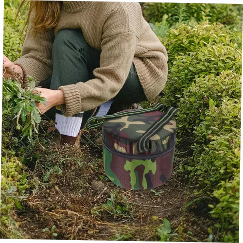 Vista 9 de Happyyami Taburete de jardín portátil de espuma para jardín, jardineros, asiento de trabajo, reposapiés, herramienta de siembra, 7.1 in