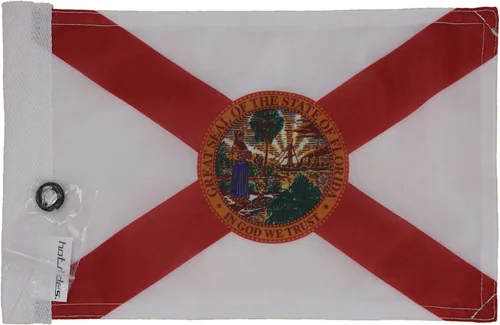 Vista 30 de Bandera de motocicleta duradera de la segunda enmienda #1 Keep Calm And Ride On 6 x 9 pulgadas