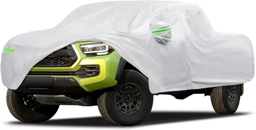 Vista 50 de Migaven Car Cover Custom Fit for Jeep Wrangler 2 Door 1987-2026 JK JL CJ YJ TJ, Waterproof Rain Sun Protection with Door Zipper & Inner Cotton