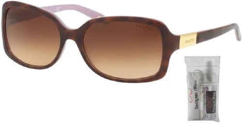 Vista 2 de Ralph Lauren RA5130 Gradient Rectangle Sunglasses For Women + BUNDLE with Designer iWear Eyewear Kit