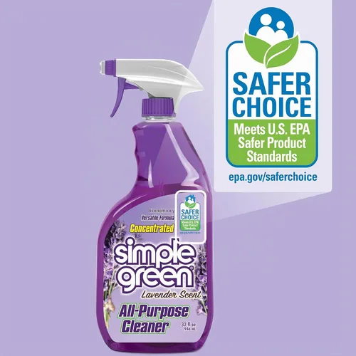 Vista 6 de Simple Green Limpiador Multiusos, 32 onzas líquidas (paquete de 3), lavanda, 96 onzas líquidas