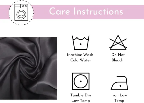 Vista 6 de YOUR CHAIR COVERS - Cortinas opacas de poliéster con ojales - (negro 52 x 63 pulgadas - juego de 2) - para oscurecer la habitación, dormitorio, sala