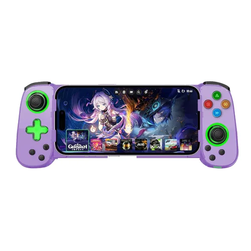 Vista 15 de Joso Wireless Phone Controller for iPhone/Android, Mobile Game Controller with Hall Joystick Suitable for Xbox Cloud Gaming, PS Remote Play, Steam