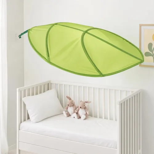 Vista 2 de IKEA 403.384.05 Toldo para cama de niños Verde, Poliéster