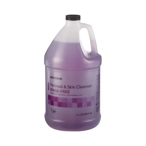 Vista 12 de McKesson Limpiador para Piel Perineal, 1 Galón [Paquete de 1] Jabón Corporal Sin Enjuague para Cuidado de Incontinencia u Ostomias, Aroma Herbal