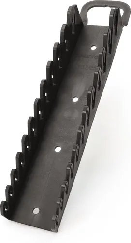 Vista 9 de TEKTON Soporte de llave combinada rechoncha de 8 herramientas (negro) ORG21108 Fabricado en Estados Unidos