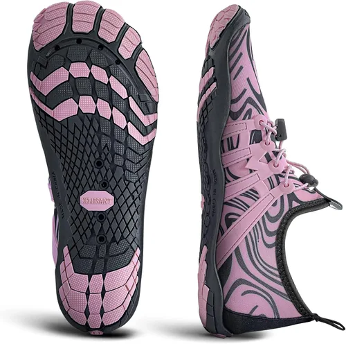 Vista 3 de BULLIANT Zapatos de agua para hombre, unisex, zapatos acuáticos descalzos para hombres y mujeres, zapatos de senderismo y natación