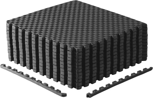 Vista 15 de CAP Puzzle Exercise Mats 3/4” Thick EVA Interlocking Foam Tiles for Home Gym Flooring Multiple Options
