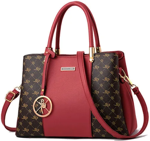 Vista 19 de KURGOOL Bolsos y bolsos de mano para mujer, bolso de hombro con asa superior, bolsa de mensajero para mujer