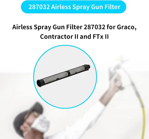 Vista 4 de 287032 244-067 Filtro de pistola de pulverización sin aire para pulverizador de pintura sin aire Graco