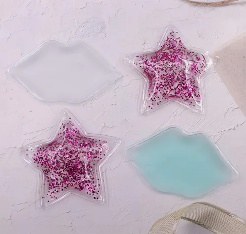 Vista 7 de Almohadilla de gel reutilizable para los ojos, almohadillas refrescantes para los ojos, paquete de hielo pequeño reutilizable debajo de los ojos