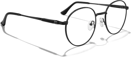 Vista 5 de Gafas de lectura redondas para mujer, diseño de moda, gafas de computadora y bisagras de resorte