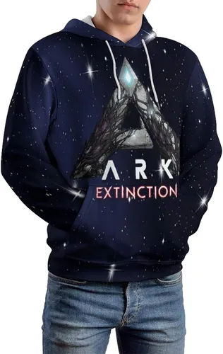 Vista 6 de ARK Survival Evolved Unisex 3D Novedad Sudaderas con capucha para adolescentes, sudadera casual con bolsillos