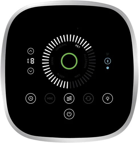 Vista 6 de Honeywell Air Genius HFD360 - Purificador de aire para el hogar, habitaciones grandes de hasta 1268 pies cuadrados con filtro permanente y lavable