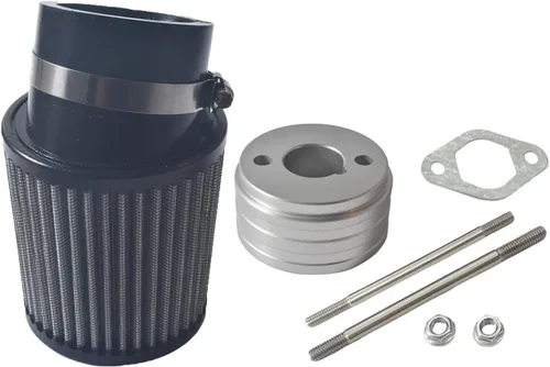 Vista 10 de Kit de adaptador de filtro de aire de 58 mm VCUJSUC para la mini bicicleta Coleman CT100U (Negro)