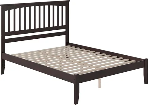 Vista 17 de AFI, Mission Queen - Cama plataforma color espresso