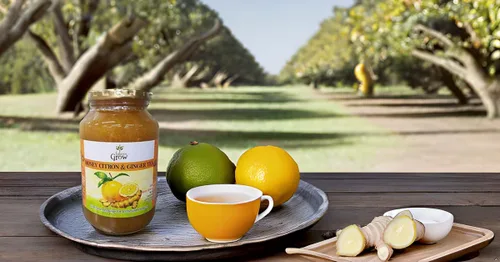 Vista 4 de Balance Grow Té de Cidra con Miel y Jengibre 2.2lb