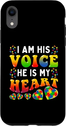 Vista 8 de Funda para iPhone 15 Mom Mama Autistic Autism Concientización Mes