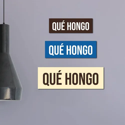 Vista 2 de Signs ByLITA Signo básico que hongo (negro) - Pequeño