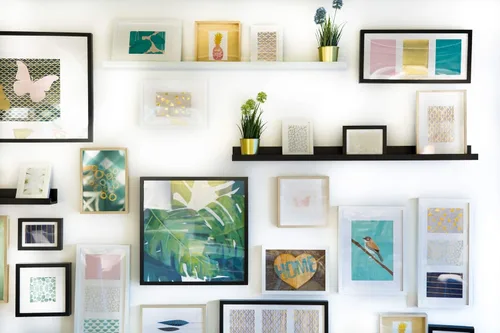 Vista 2 de 41x30 Black Picture Frames - Ready to Hang Solid Pine Wood Poster Frame - Photo Frame Polished Glass Front Clear Plexiglass Display Photograph