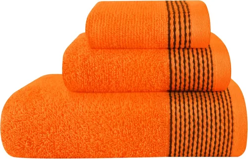Vista 51 de Belizzi Home Juego de 3 toallas de algodón ultra suave, contiene una toalla de baño de 28 x 55 pulgadas, una toalla de mano de 16 x 24 pulgadas y un