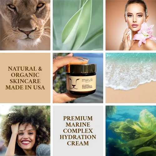 Vista 2 de Crema facial de colágeno para el cuidado de la piel, crema de día y noche, crema antiarrugas para tensar y levantar la cara con ácido hialurónico