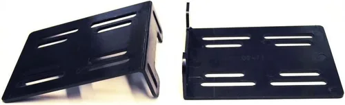 Vista 2 de Kit para instalación de radio estéreo en tablero de auto Aftermarket doble DIN, para Jeep