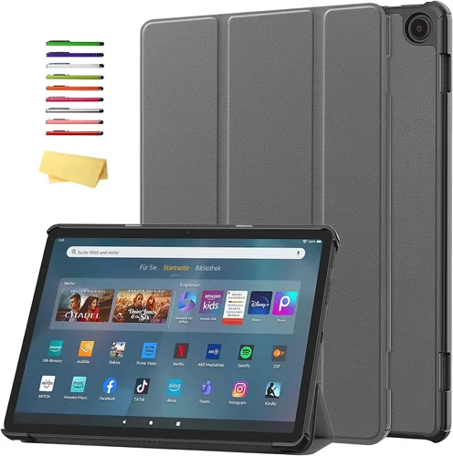 Vista 80 de Funda para Amazon Kindle Fire HD 8 y Fire HD 8 Plus (12ª/10ª generación, versión 2024/2022/2020) de 8 pulgadas, UUcovers con soporte triple