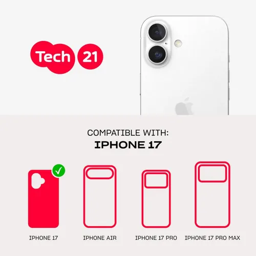 Vista 6 de Tech21 EvoDusk - Funda protectora delgada para iPhone 17, protección contra impactos, compatible con MagSafe