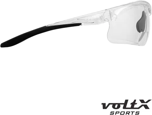 Vista 7 de voltX 'ULTIMATE SPORTS' Gafas de seguridad bifocales (montura transparente, lente transparente + 1.0 dioptrías) – Lente UV400 con revestimiento