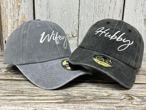 Vista 3 de Enodtter Sombreros de señor y señora, sombreros de capitán y primer oficial, sombreros de esposo y esposa, sombreros de novio de novia