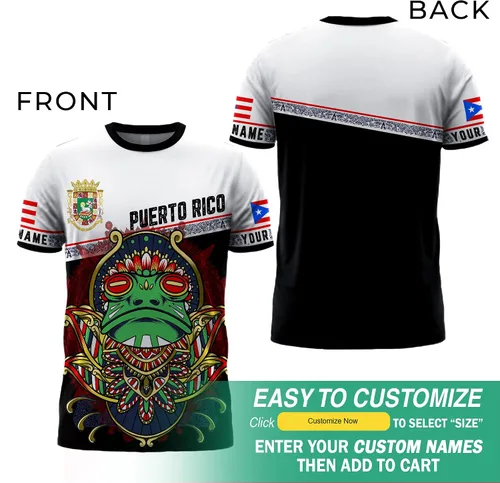 Vista 3 de Camiseta de béisbol de Puerto Rico, camiseta de béisbol personalizada, camiseta de béisbol de Puerto Rico, camiseta de WBC Puerto Rico