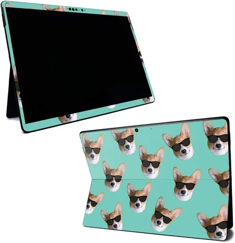 Vista 11 de MightySkins Skin para Microsoft Surface Pro X - Anytime Fan Cubierta protectora de vinilo duradera y única Fácil de aplicar, quitar y cambiar