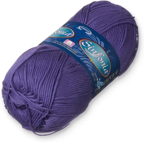 Vista 25 de Hilaza Symphony Omega Brand (azul orquídea)