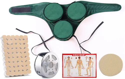 Vista 12 de Moxibustion Box - Caja portátil de moxa, bolsa de moxibustión con caja de cobre o acero, filtro de humo, Moxa Stick Ai Zhu sin humo