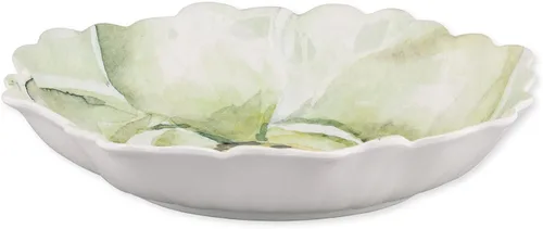 Vista 7 de Supreme Housewares Cuenco de melamina en forma de pétalo de lavanda, cuenco con diseño floral sin BPA para ensalada, fruta, pasta o entretenimiento