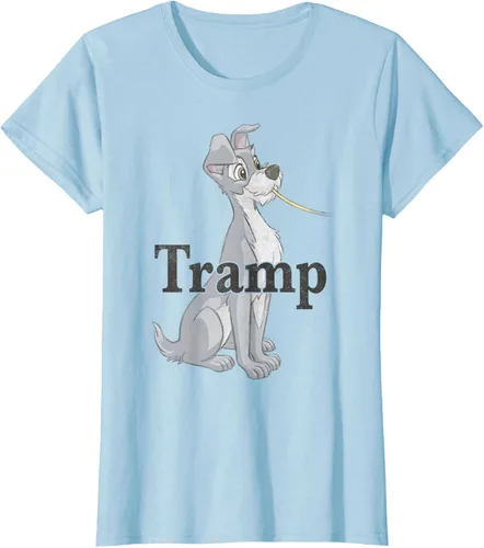 Vista 15 de Disney Lady and The Tramp Spaghetti Tramp - Camiseta para parejas