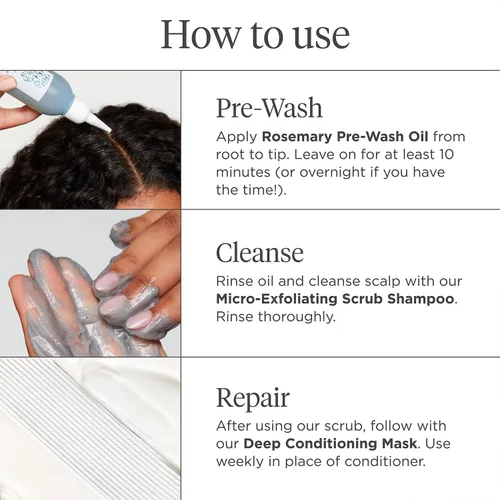 Vista 7 de Briogeo Healthy Hair Delights - Kit de regalo de reparación de cabello limpio para todo tipo de cabello, máscara de acondicionamiento profundo