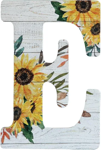 Vista 12 de COLLECTIVE HOME - Letras de madera de 12 pulgadas para decoración de pared, letrero rústico de pared, letreros decorativos para colgar, número